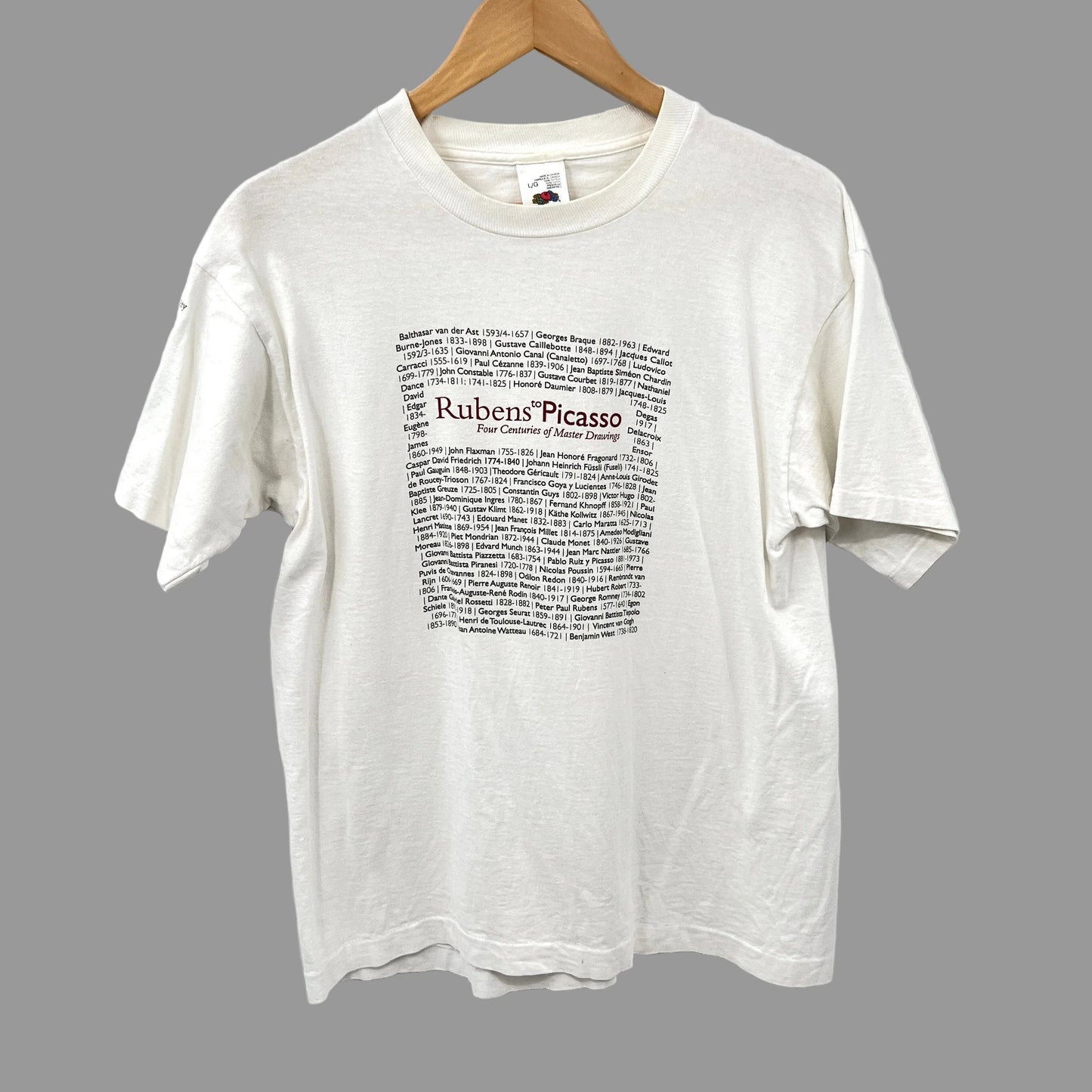 Vintage Rubens to Picasso University of Alberta Excibition T-shirt