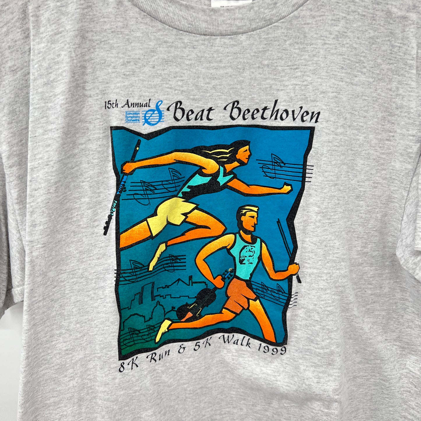 Vintage 1999 Edmonton Symphony Run T-shirt