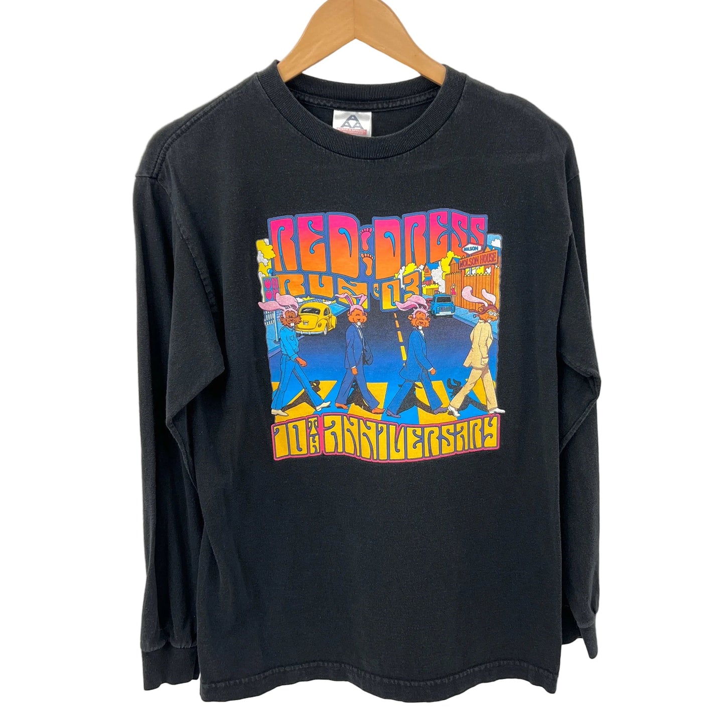 Vintage Edmonton  Red Dress Runn Long Sleeves T-shirt