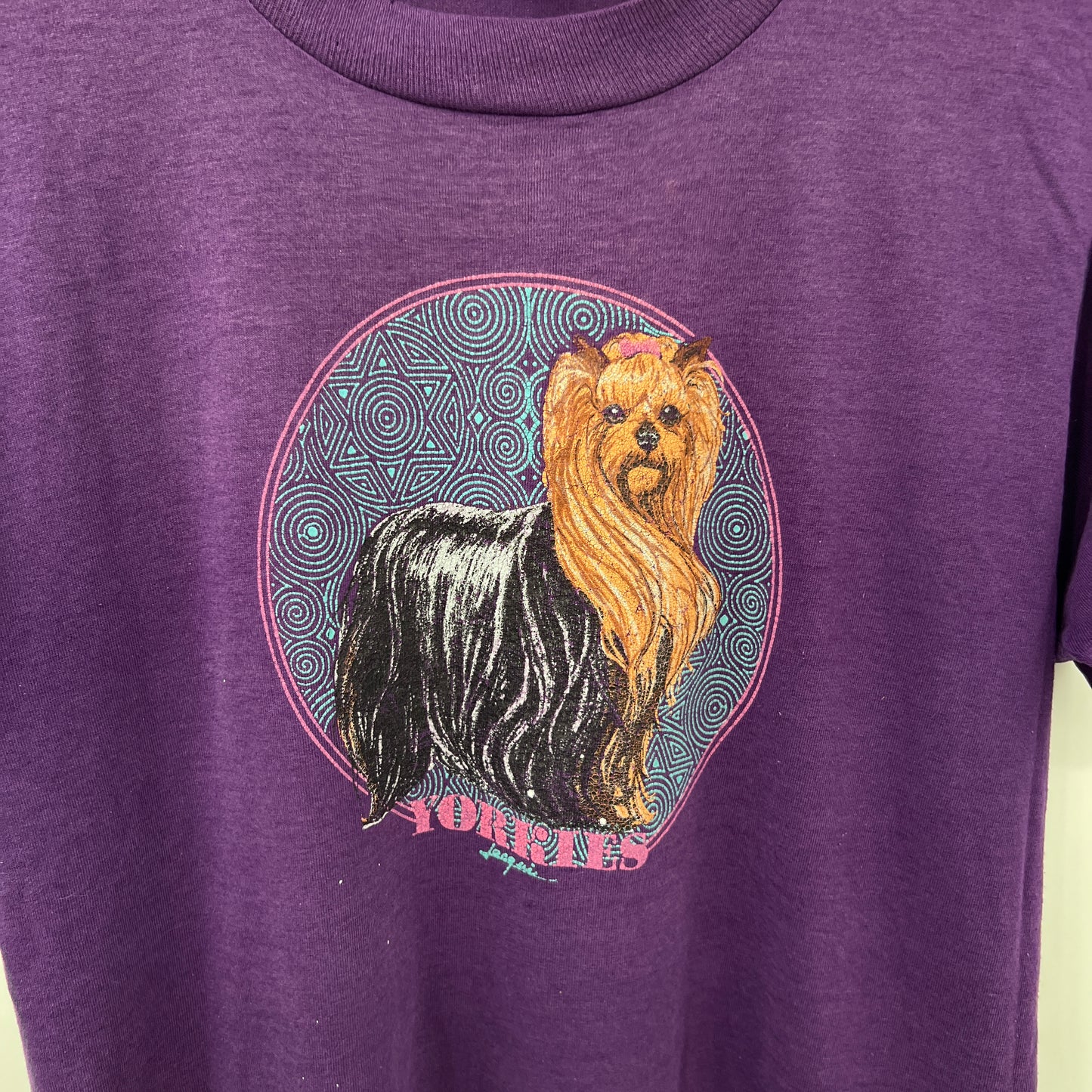Vintage Screen Stars Best  Yorkies Graphic T-Shirt