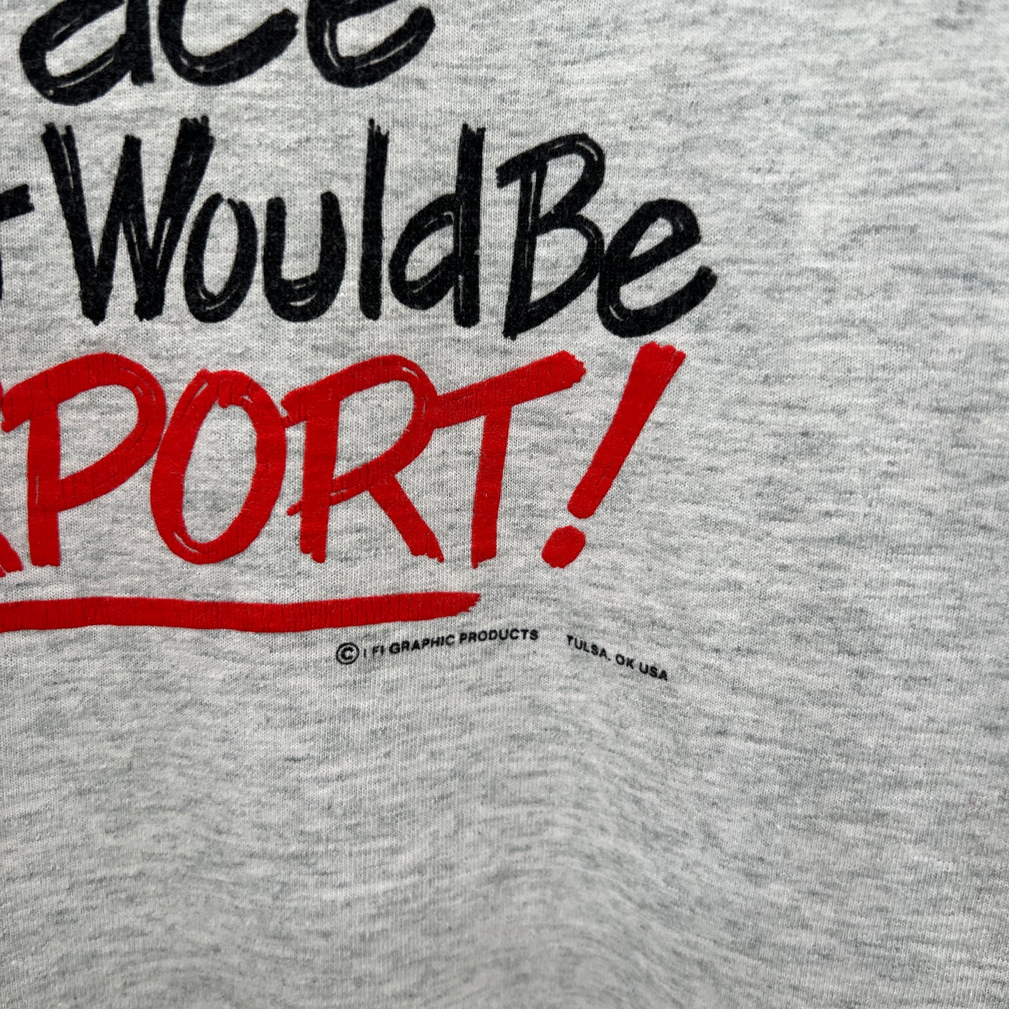 Vintage Best Fruit of the Loom "Idiots" Graphic T-shirt