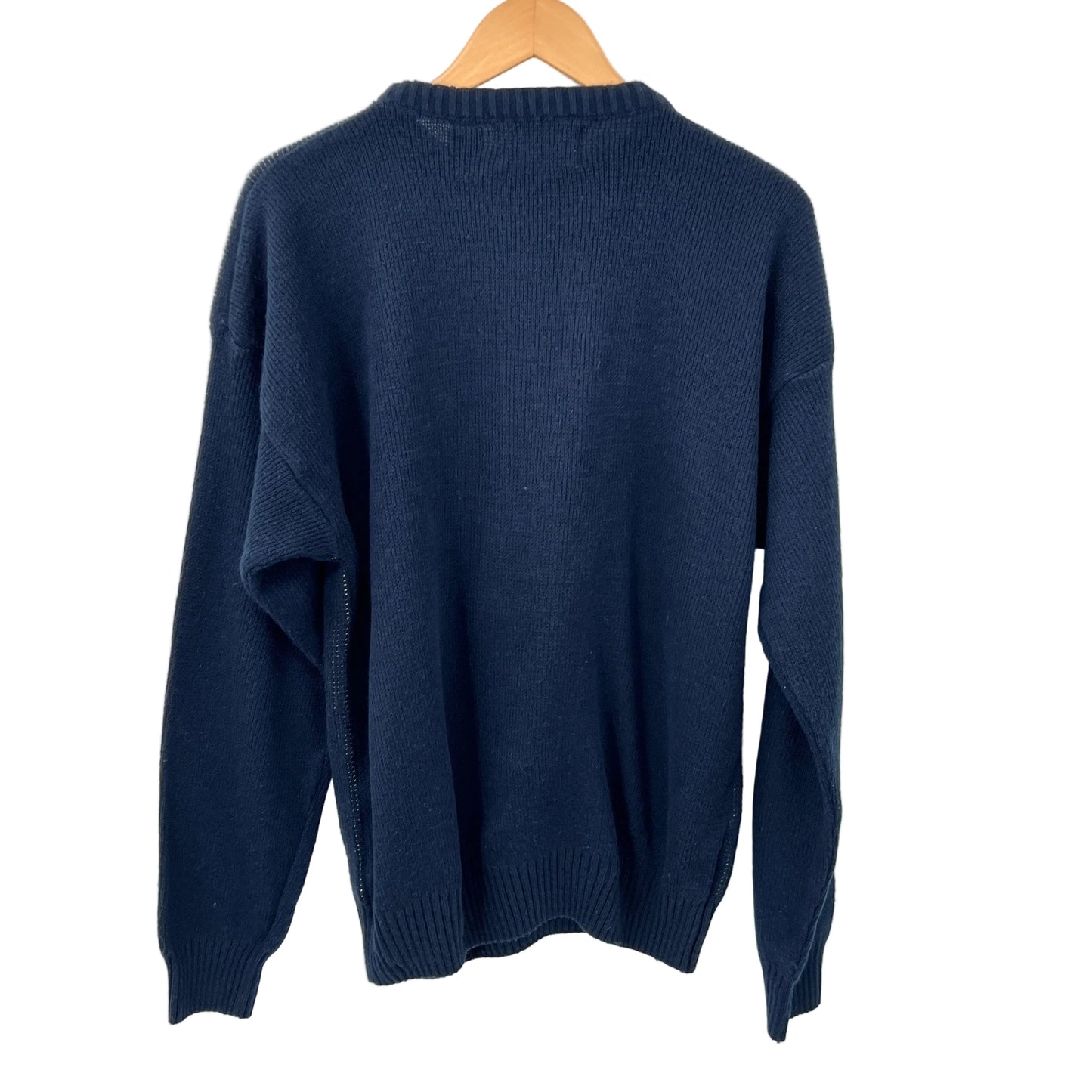 Vintage Knit Landscape Crewneck Sweater
