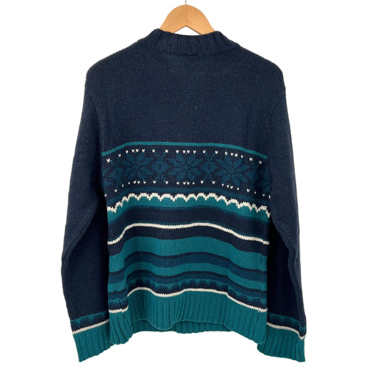 Vintage Penmans Wool Blend Quarter zip Sweater
