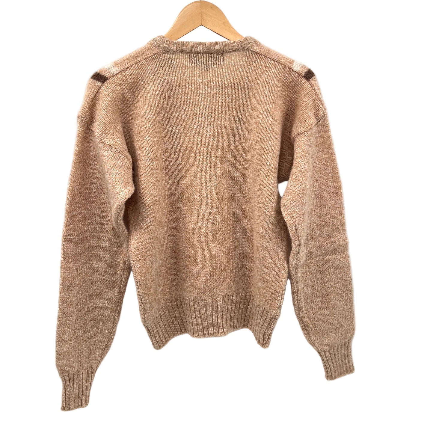 Vintage Grenadier Virgin Wool V-neck Sweater