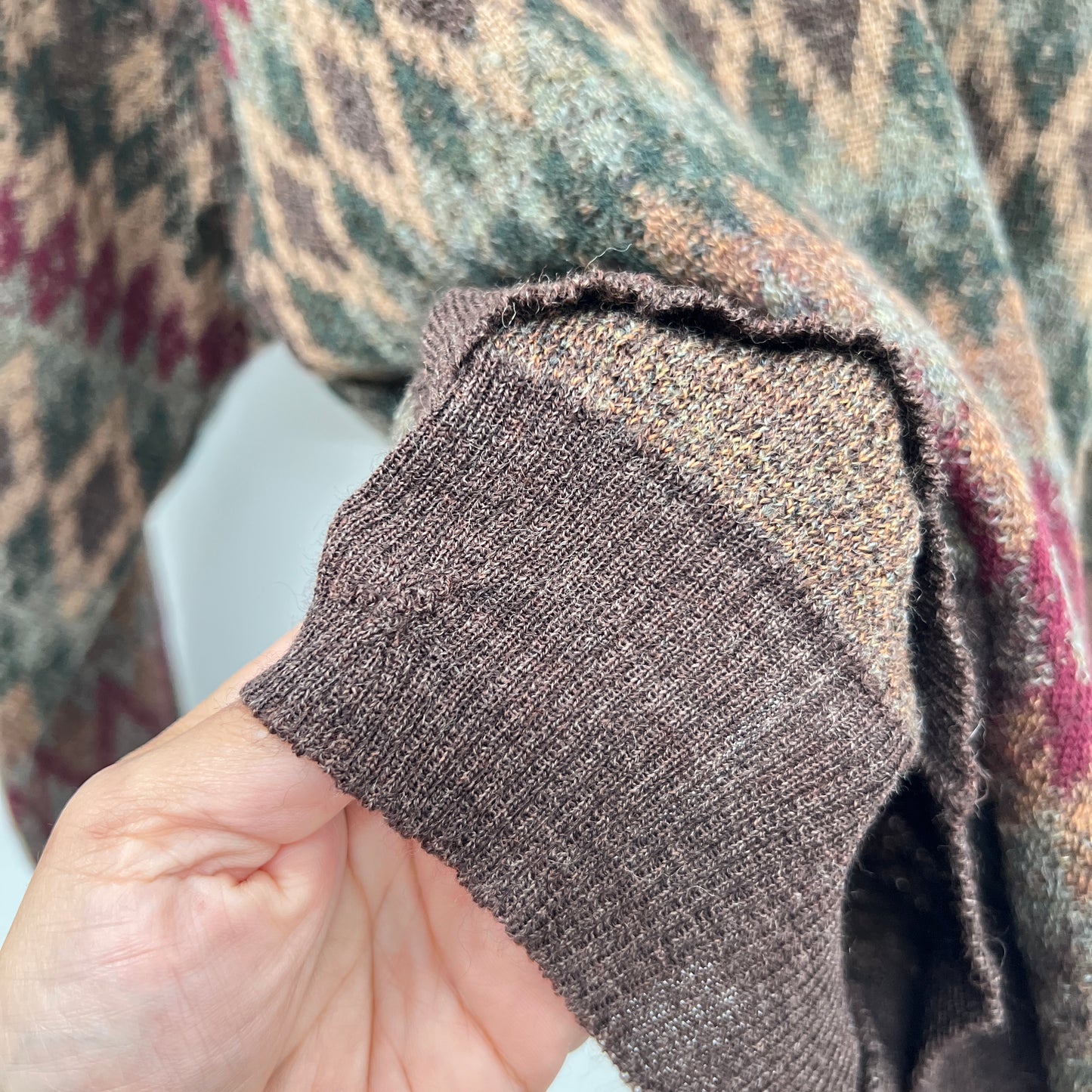 Vintage Holt Renfrew Wool Crewneck Knit Sweater