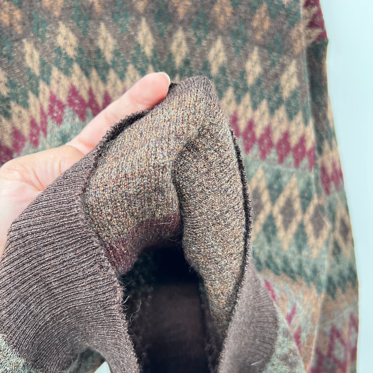 Vintage Holt Renfrew Wool Crewneck Knit Sweater