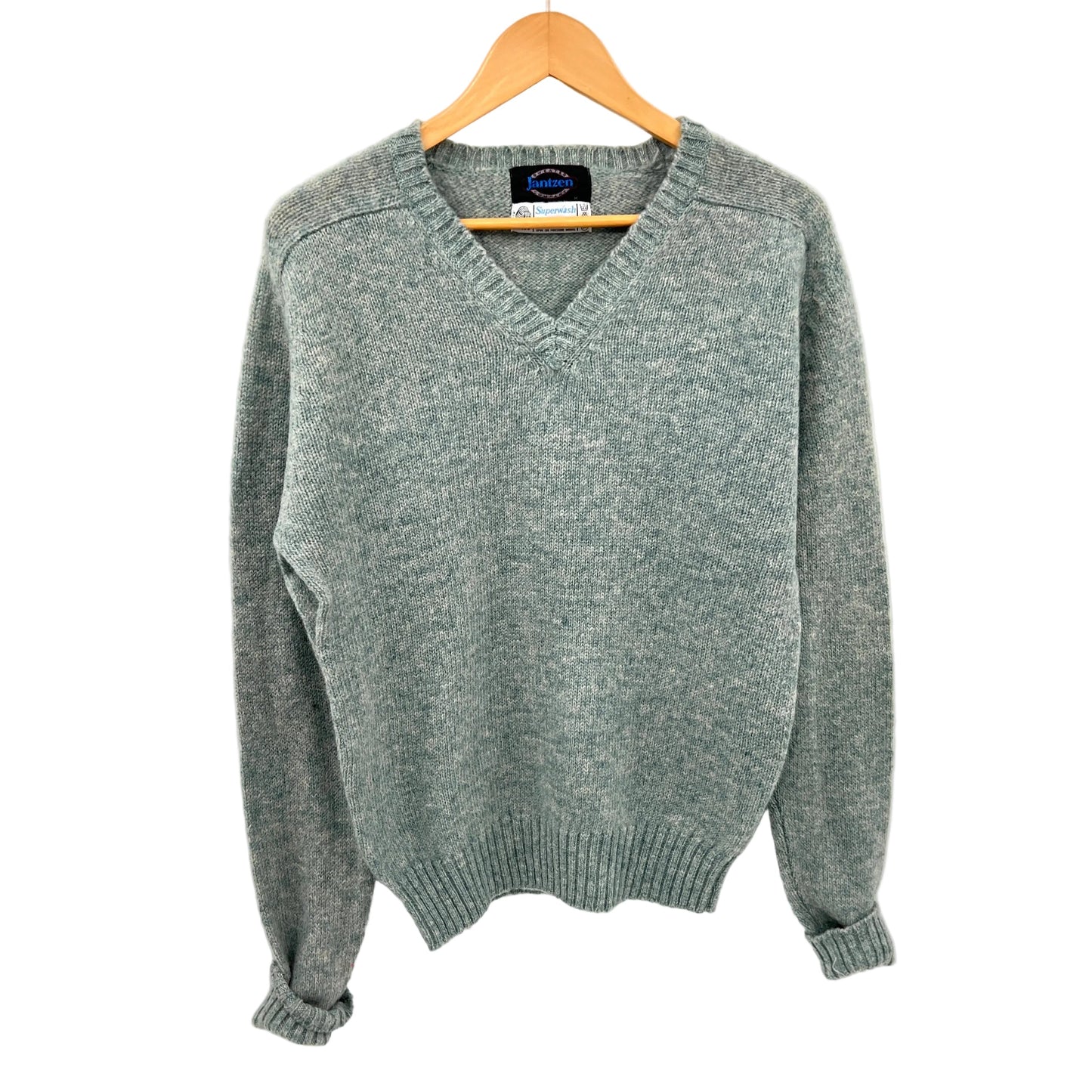 Vintage Jantzen Wool V-neck Sweater