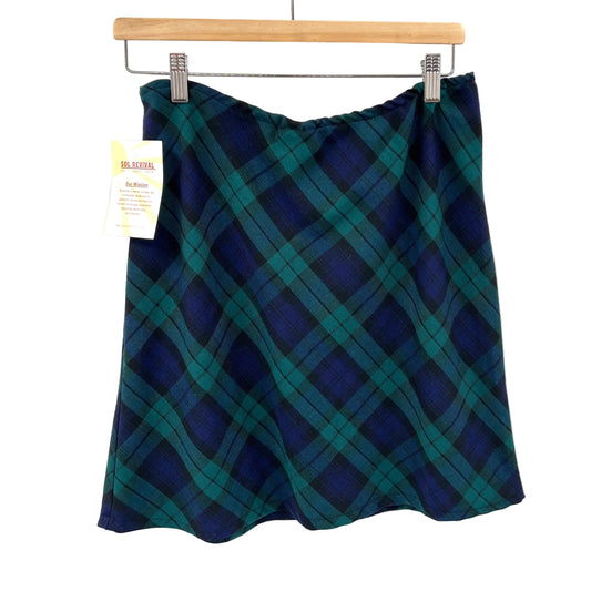 Vintage SMW Plaid Mini Skirt