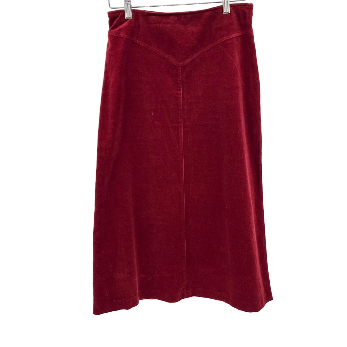 Vintage Tribal Corduroy Midi Skirt