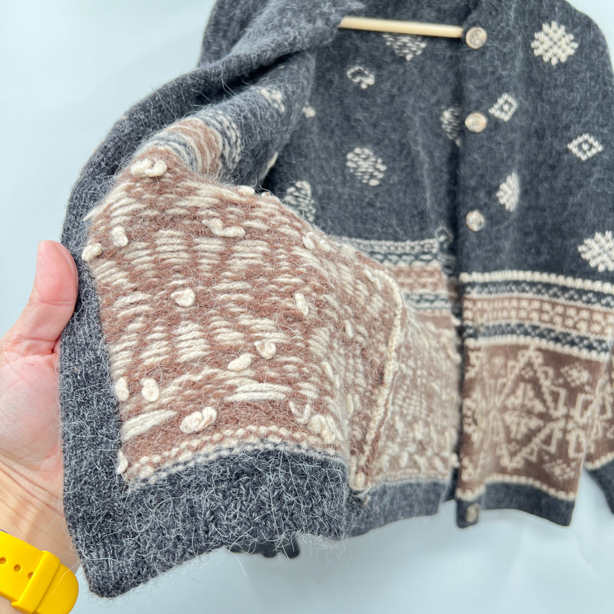 Vintage Eddie Bauer Wool Alpaca Cardigan