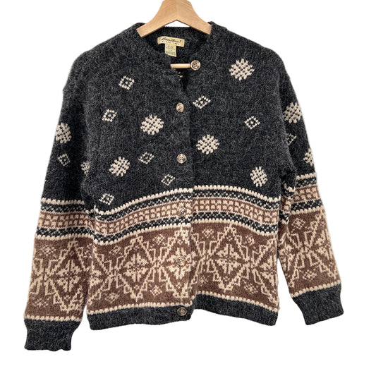 Vintage Eddie Bauer Wool Alpaca Cardigan