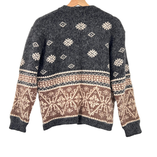 Vintage Eddie Bauer Wool Alpaca Cardigan