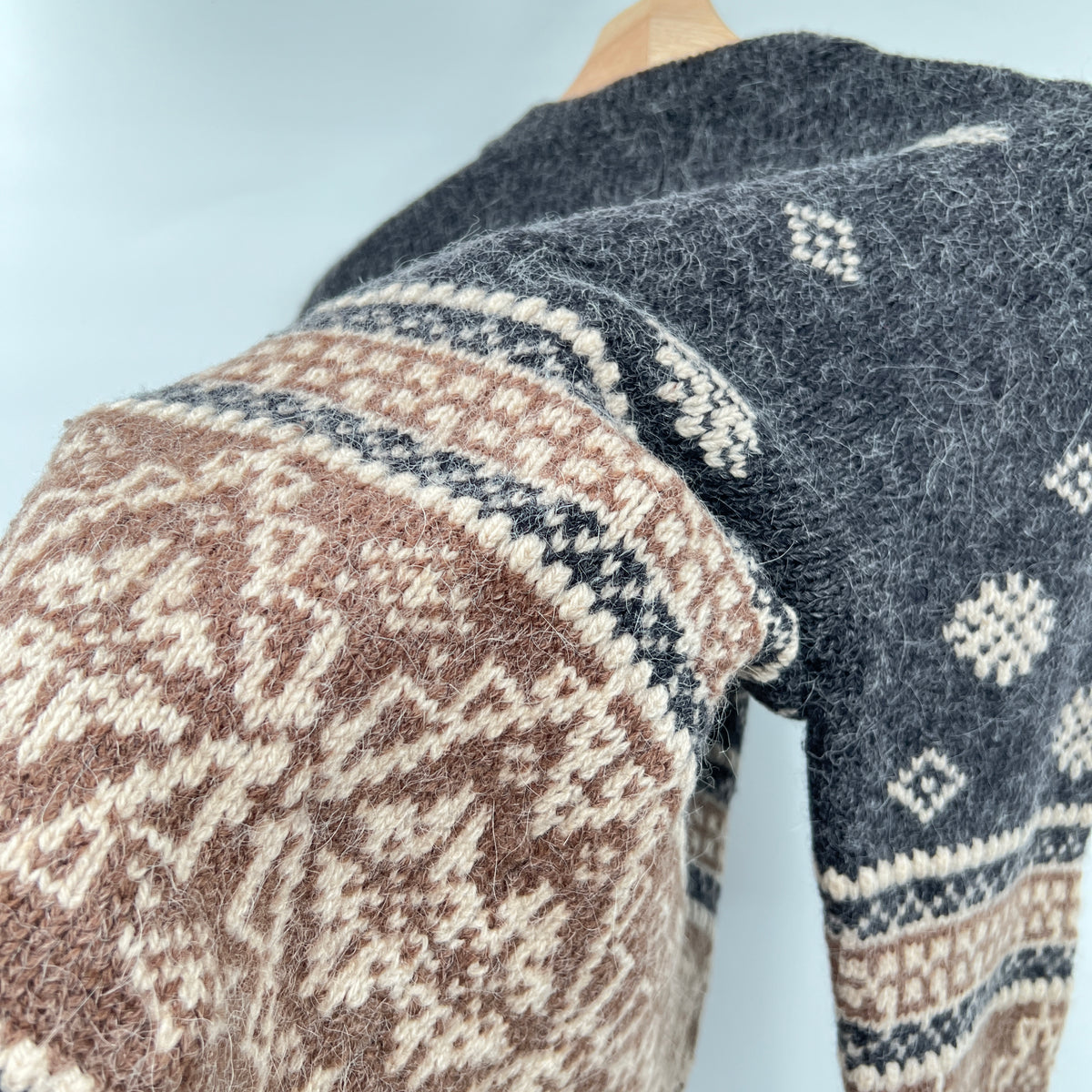 Vintage Eddie Bauer Wool Alpaca Cardigan