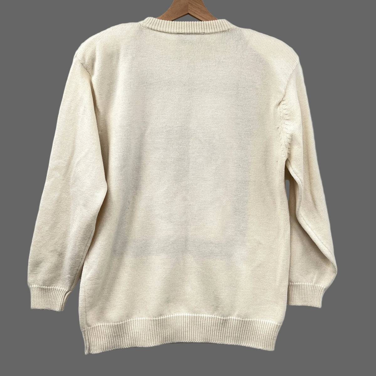 Vintage Garey Frame Center Knit Sweater