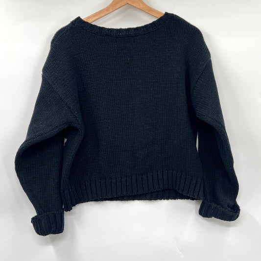 Vintage Impromptu Floral Acrylic Sweater