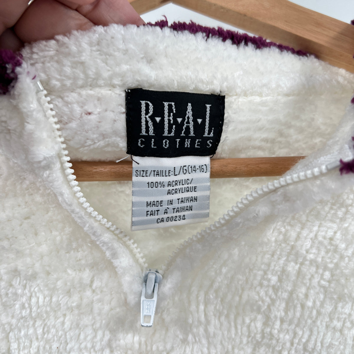 Vintage R-e-a-l Chenille Sweater