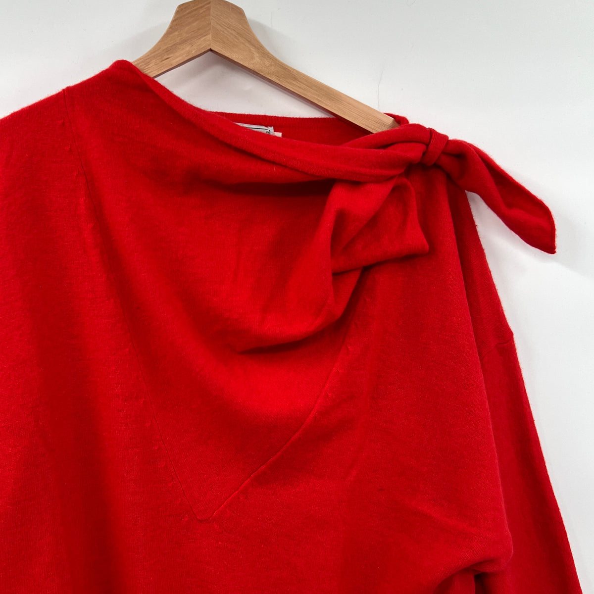 Vintage Wool Angora Blend Neckerchief Sweater