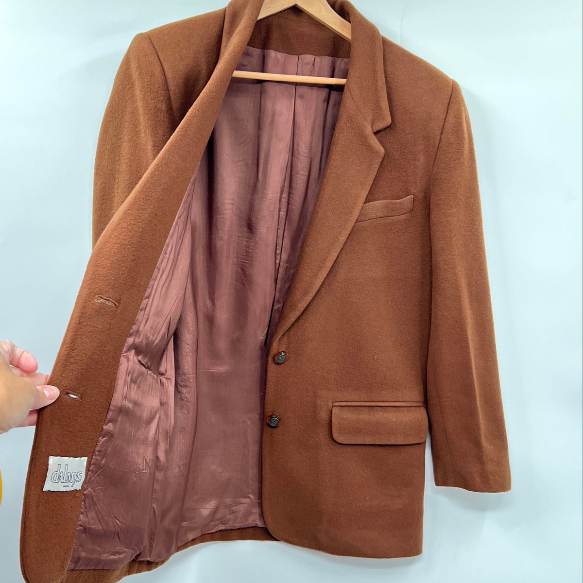 Vintage Wool Blend Blazer