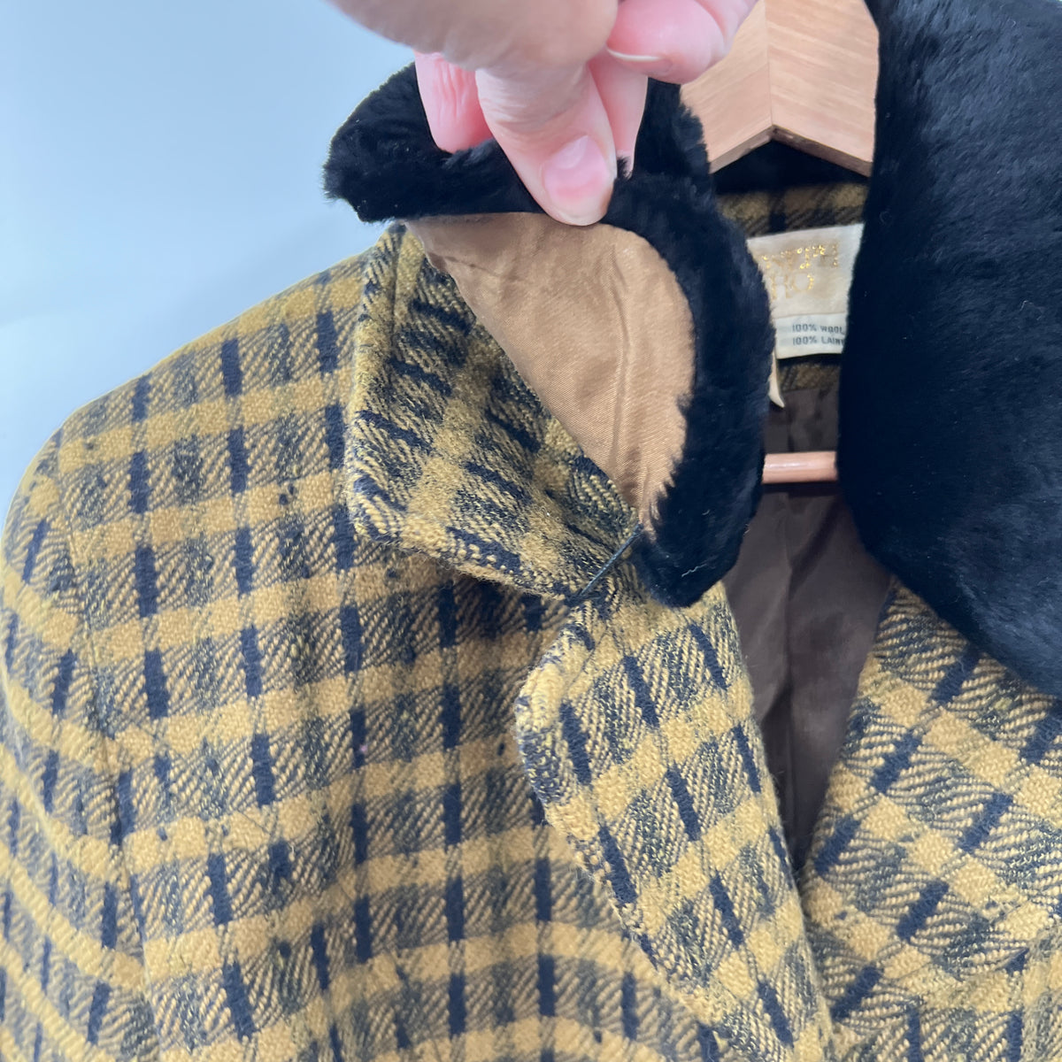 Vintage Joseph Ho Wool Collared Fitted Blazer