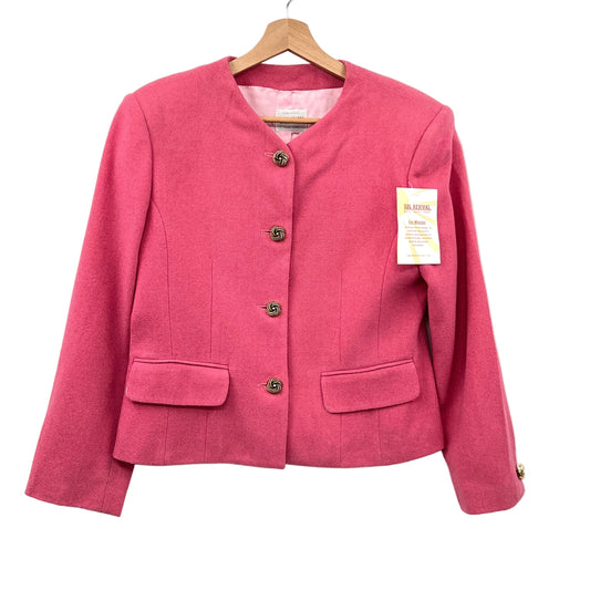Vintage Benetton Wool Blend Cropped Blazer
