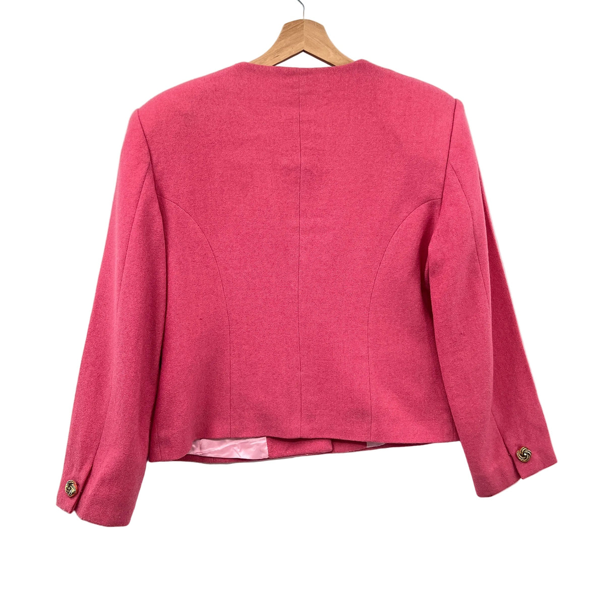 Vintage Benetton Wool Blend Cropped Blazer