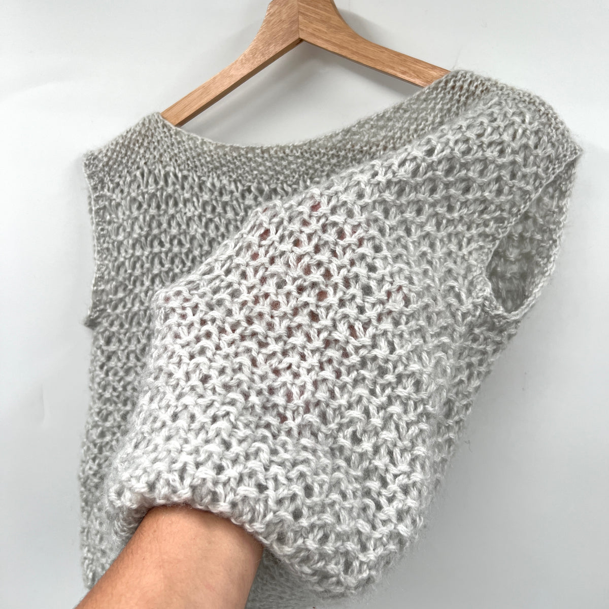 Unbranded Loose Knit Sweater Vest