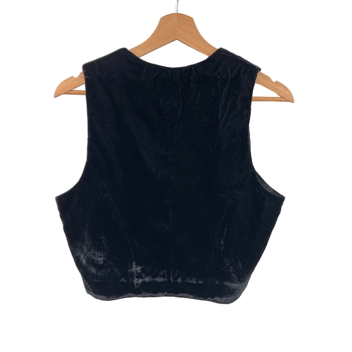 Vintage Le Chateau Velvet Corset Style Vest