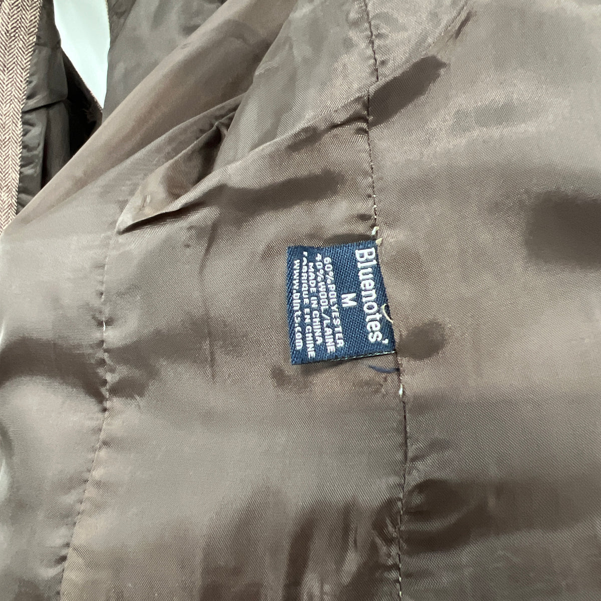 Y2K Bluenotes Wool Blend Fitted Vest