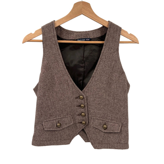Y2K Bluenotes Wool Blend Fitted Vest