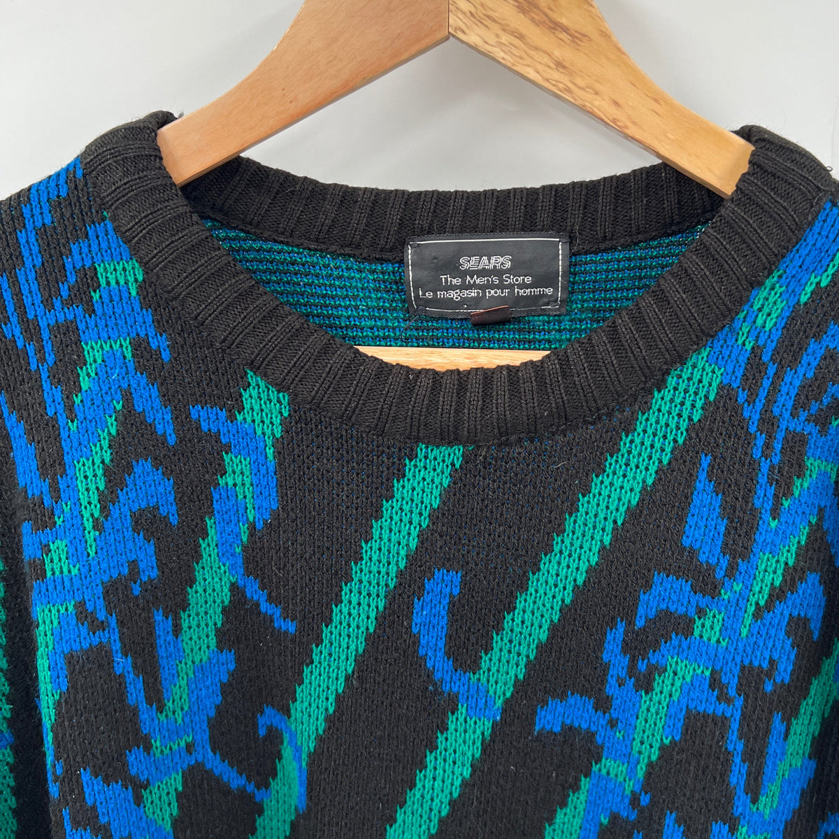 Vintage Sears Acrylic Crewneck Sweater