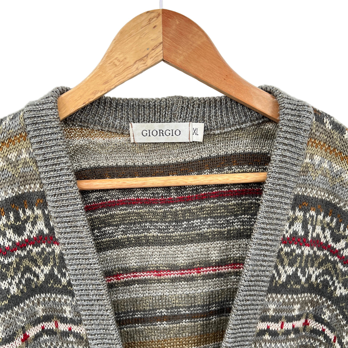 Vintge Giorgio Knit Sweater Cardigan