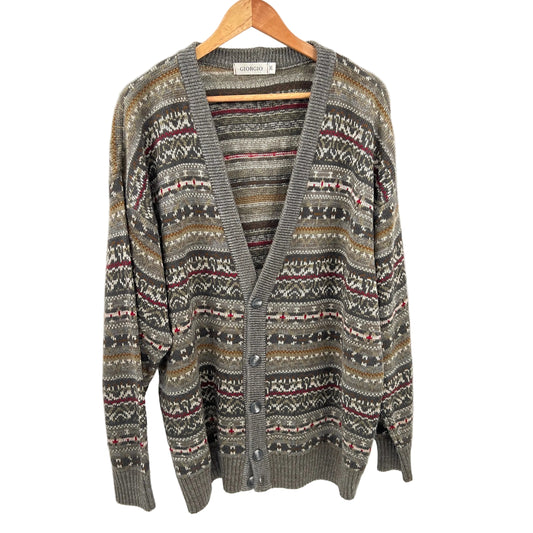 Vintge Giorgio Knit Sweater Cardigan