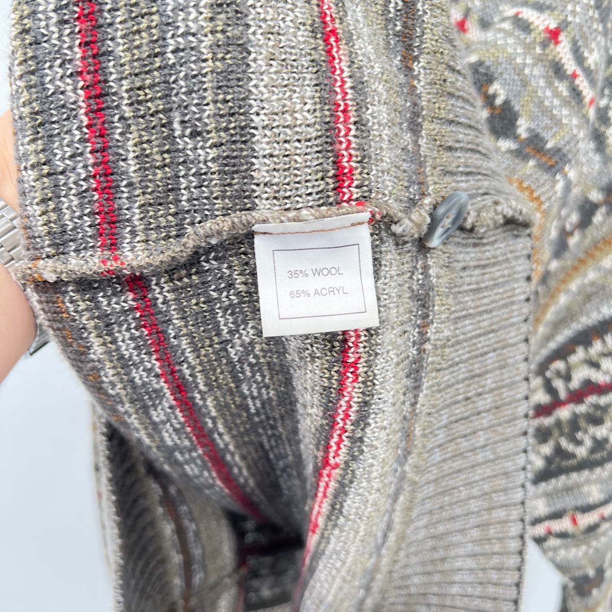 Vintge Giorgio Knit Sweater Cardigan