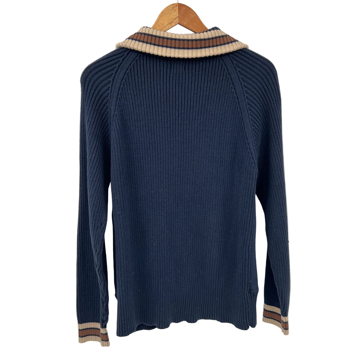 Y2K Levi's Ribbed Knit Full Zip Cardigan Sweater
