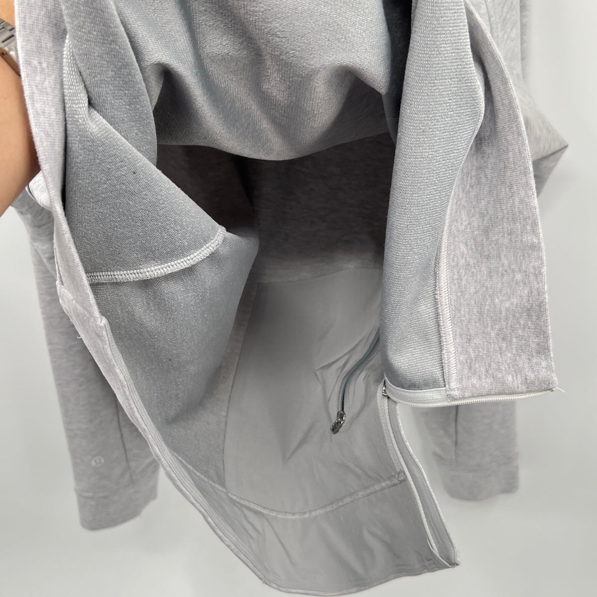 Lululemon  Side Zip Up Crewneck Pullover