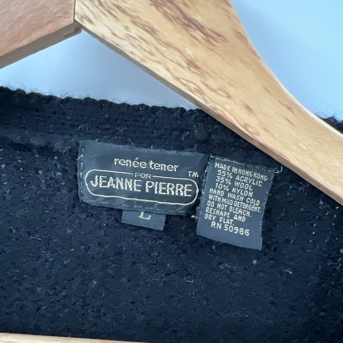 Vintage Jeanne Pierre Knit Sweater Cardigan