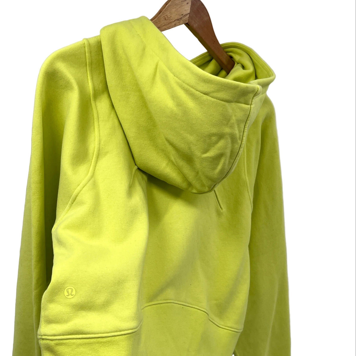 Lululemon Cropped Neon Hoodie