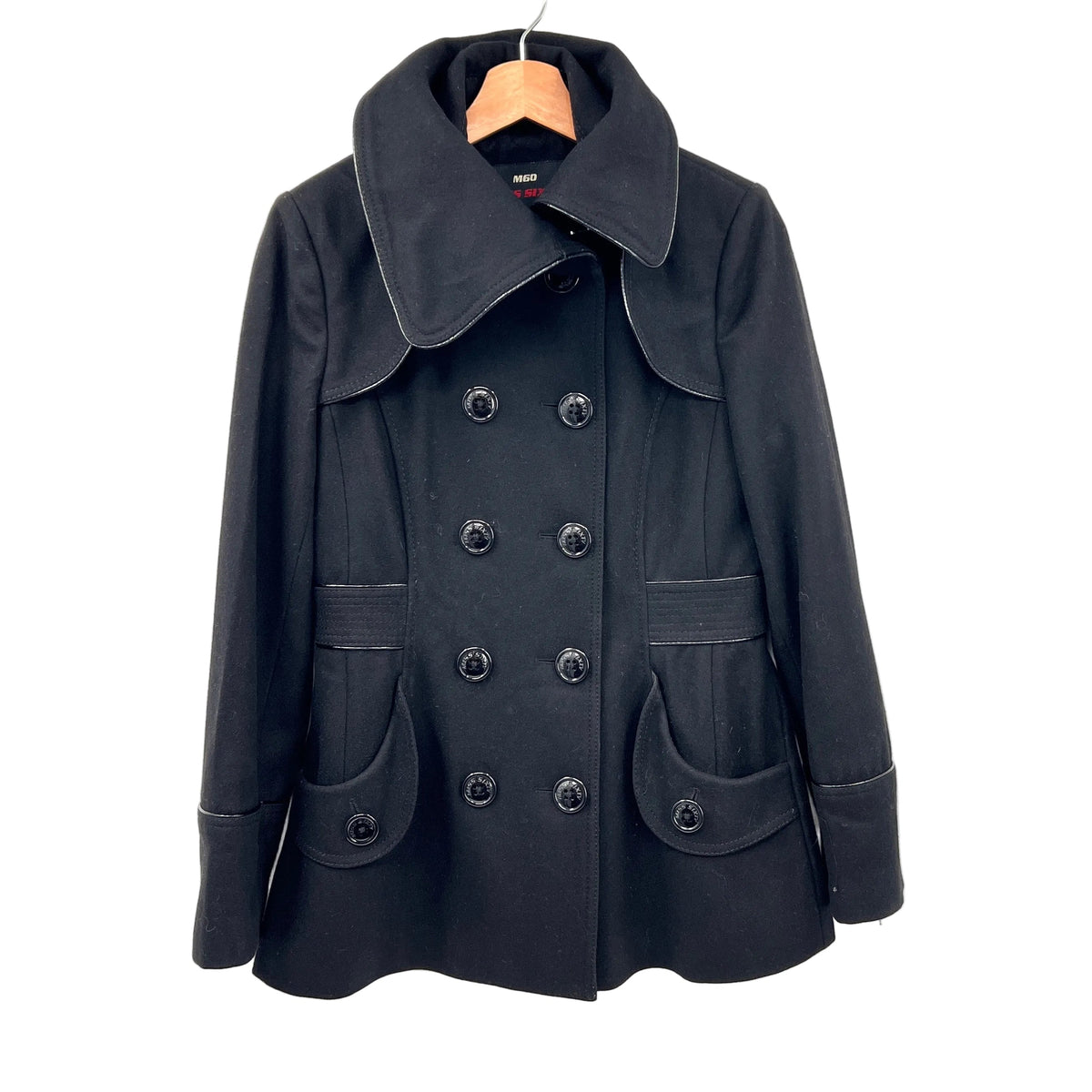 Y2K Miss Sixty Double Brested Wool Blend Coat