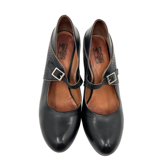 Miz Mooz Chantelle Leather Heels Mary Janes Shoes