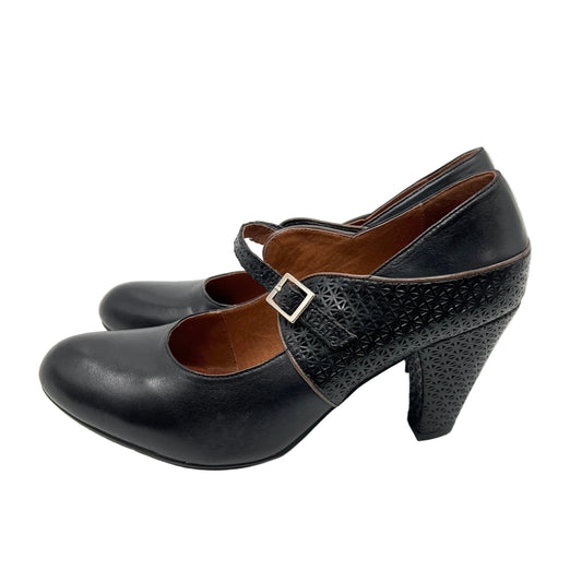 Miz Mooz Chantelle Leather Heels Mary Janes Shoes
