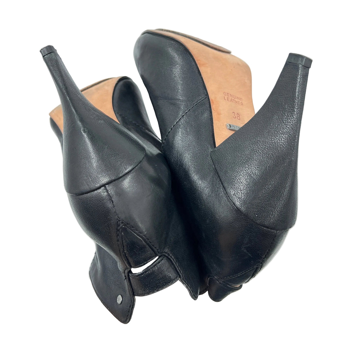 Y2K Diesel Leather Pump Heels