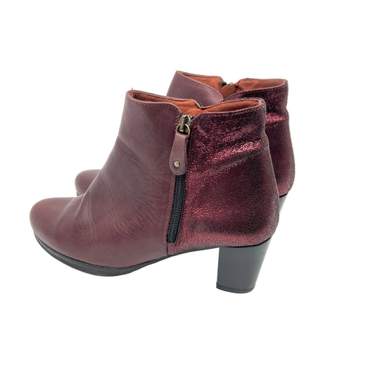 Karston Air Leather Ankle Heels Boots