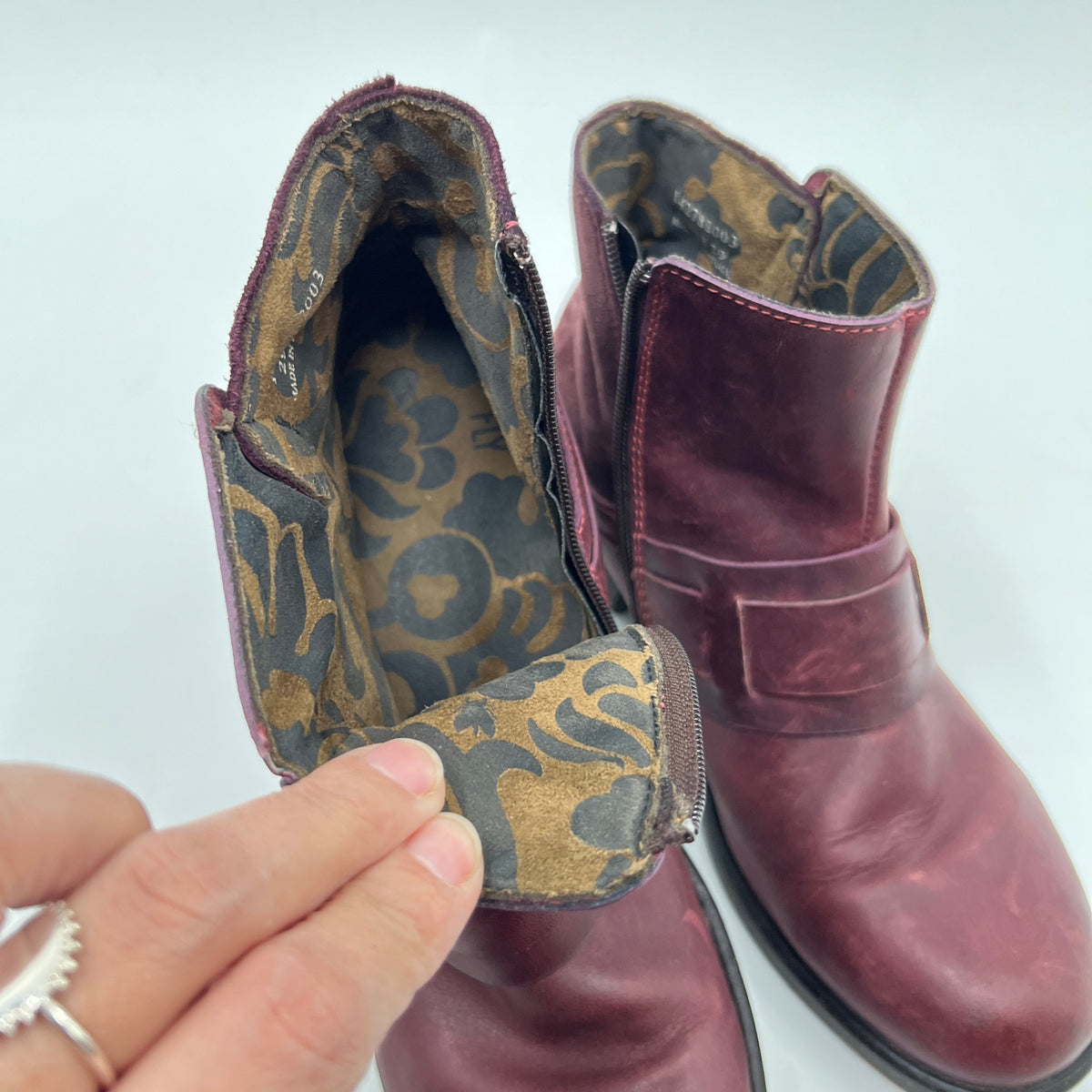 Fly London Leather Ankle Boots
