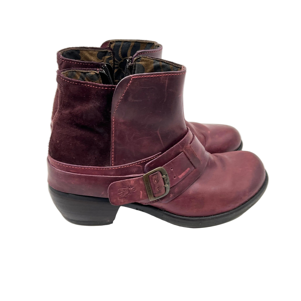 Fly London Leather Ankle Boots