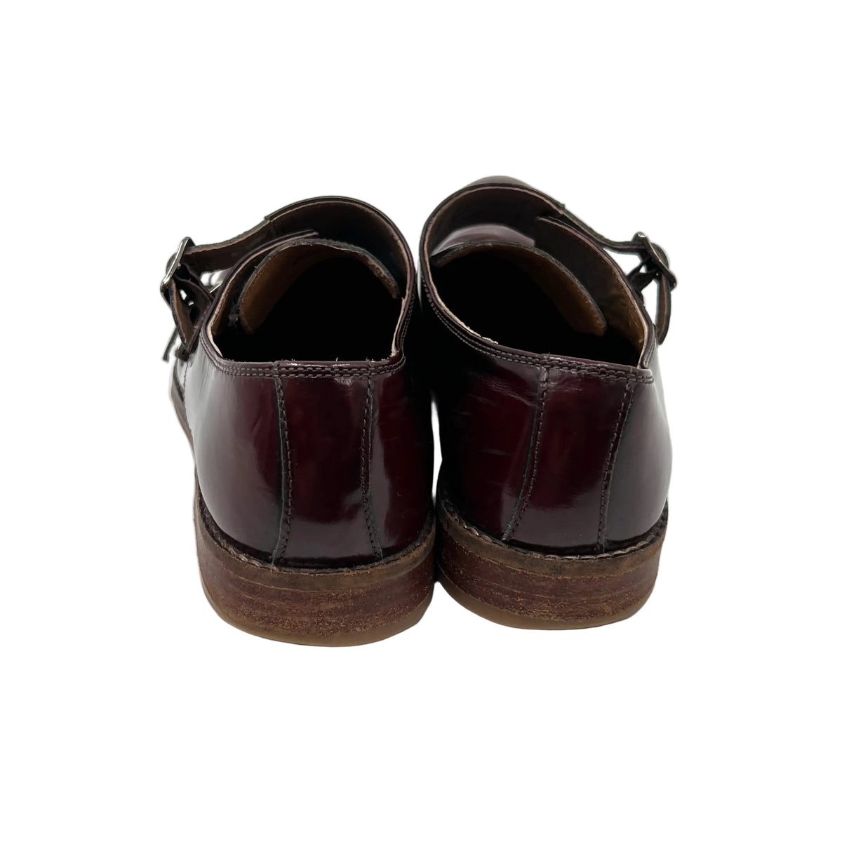 Hush Puppies Patent Leather Monkstrap Loafer Shoes