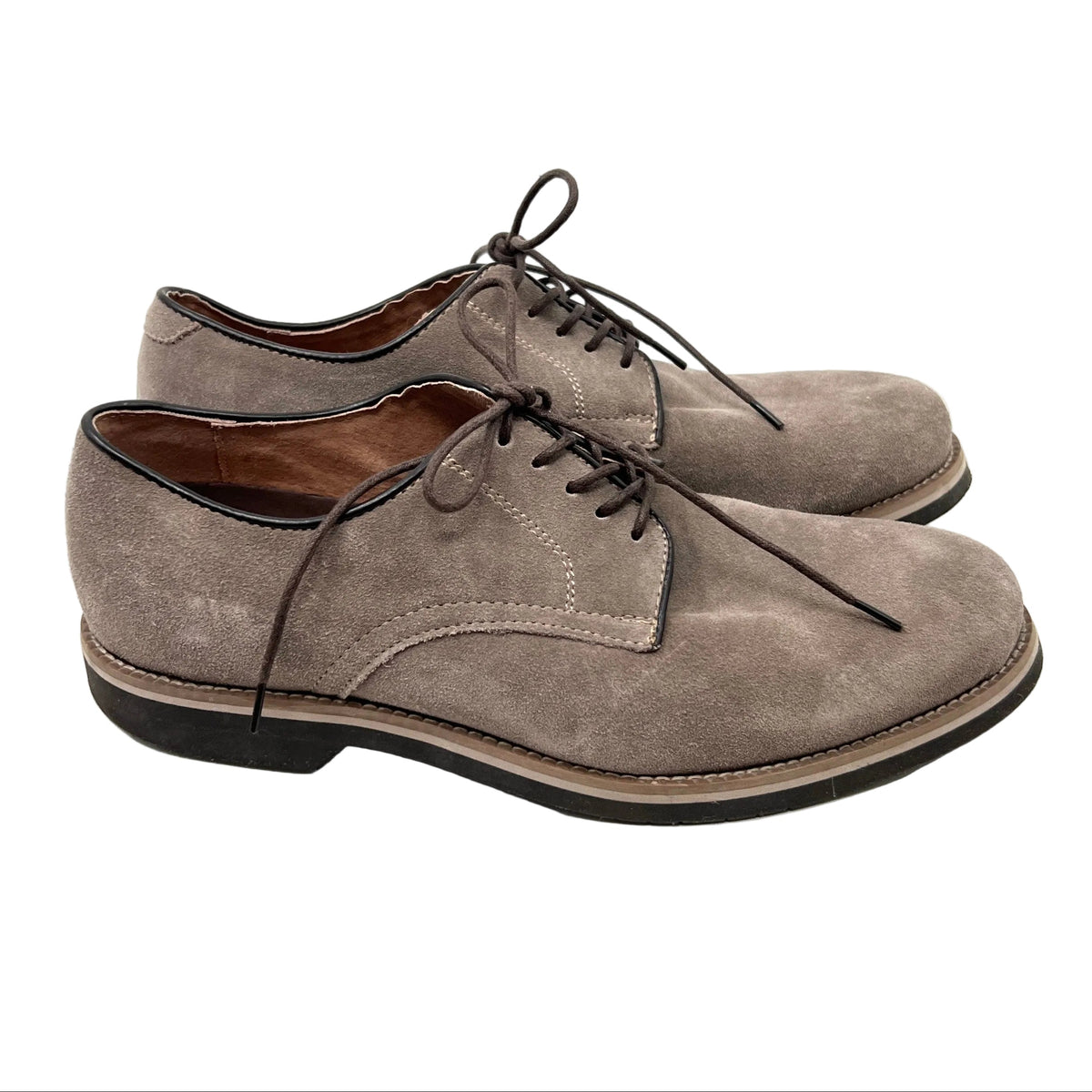 G.H. Bass & co. Suede Leather Derby Shoes