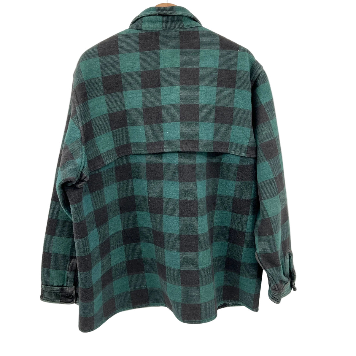 Vintage Workpro Distressed Cotton Flannel Shirt Jacket
