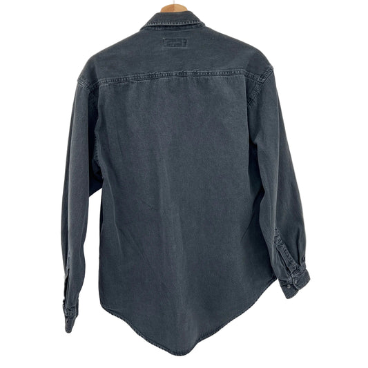 Vintage REAL Faded Denim Button Down Shirt