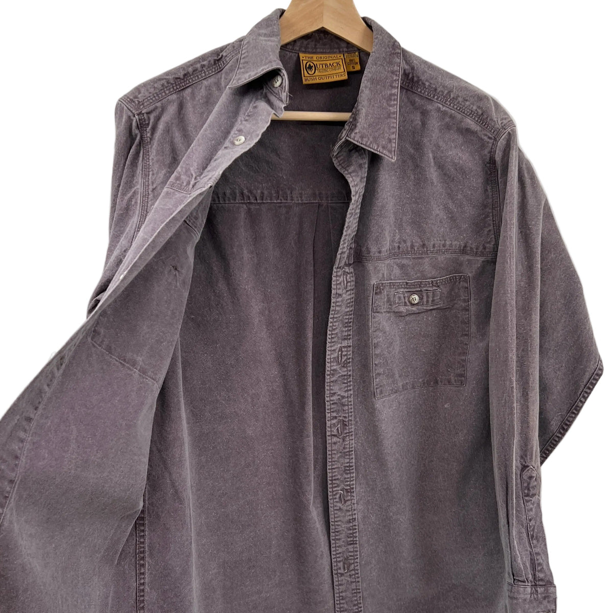 Vintage OutBack Trading Cotton Casual Shirt