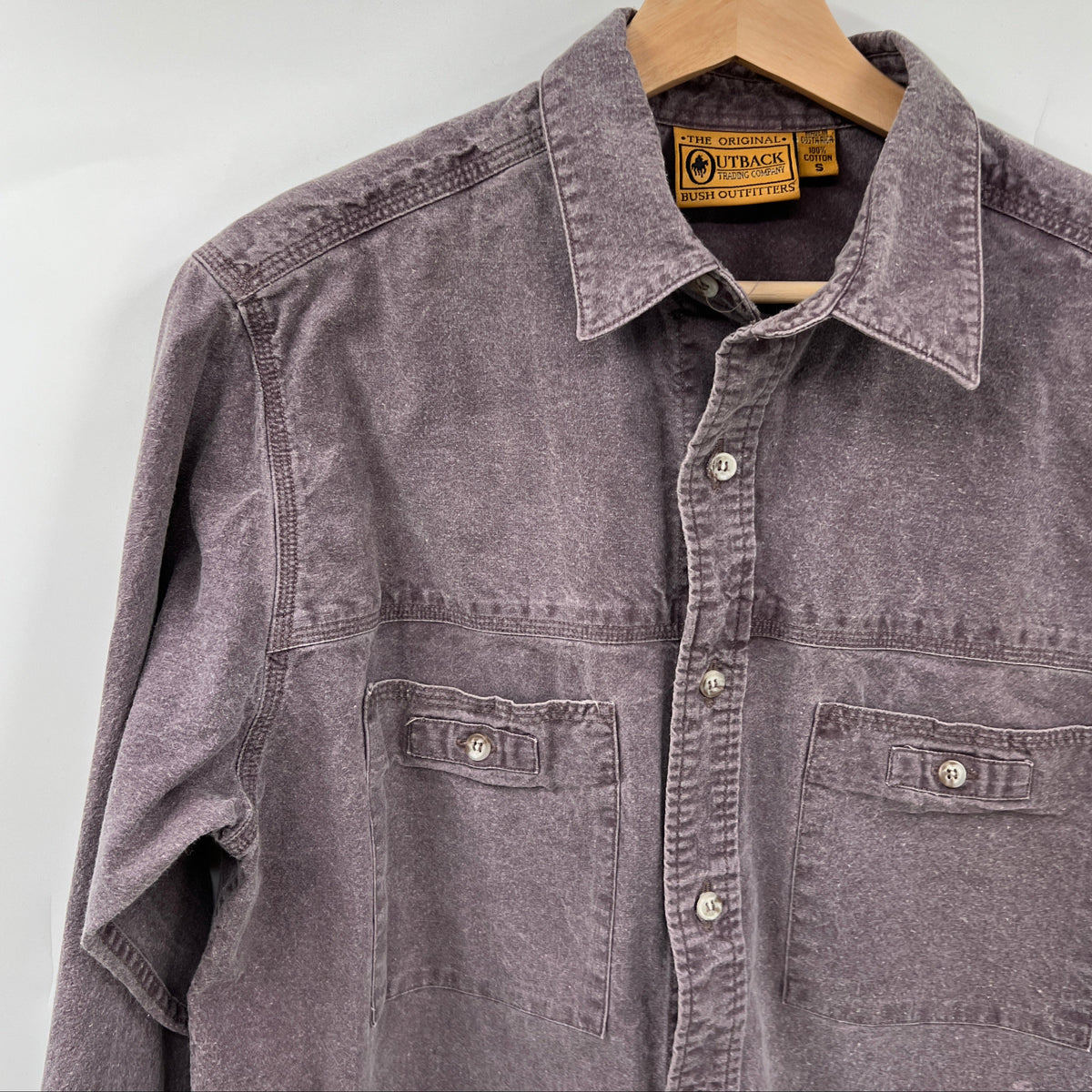 Vintage OutBack Trading Cotton Casual Shirt